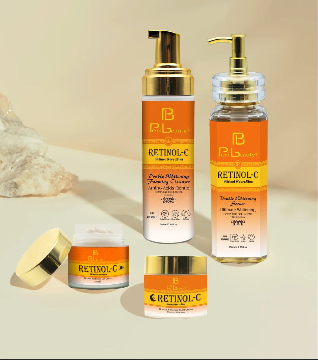 Brightening Set – Retinol Orange Edition